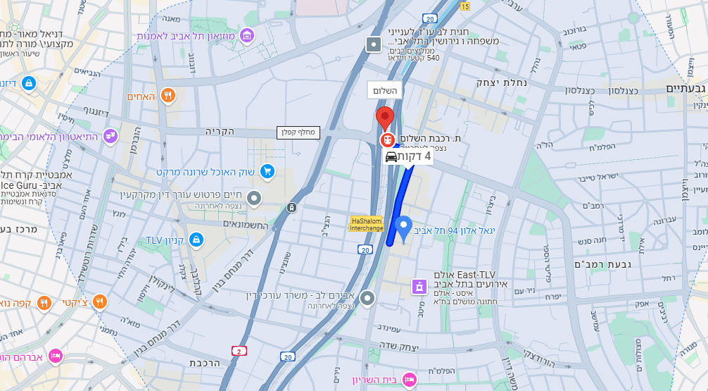 עו"ד צבאי עמרי לשם מסלול נסיעה מרכבת השלום