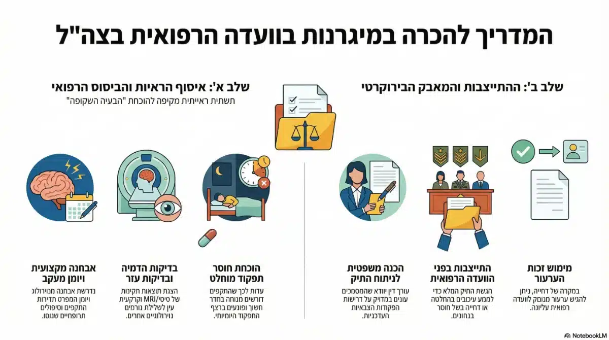 מיגרנות בצבא